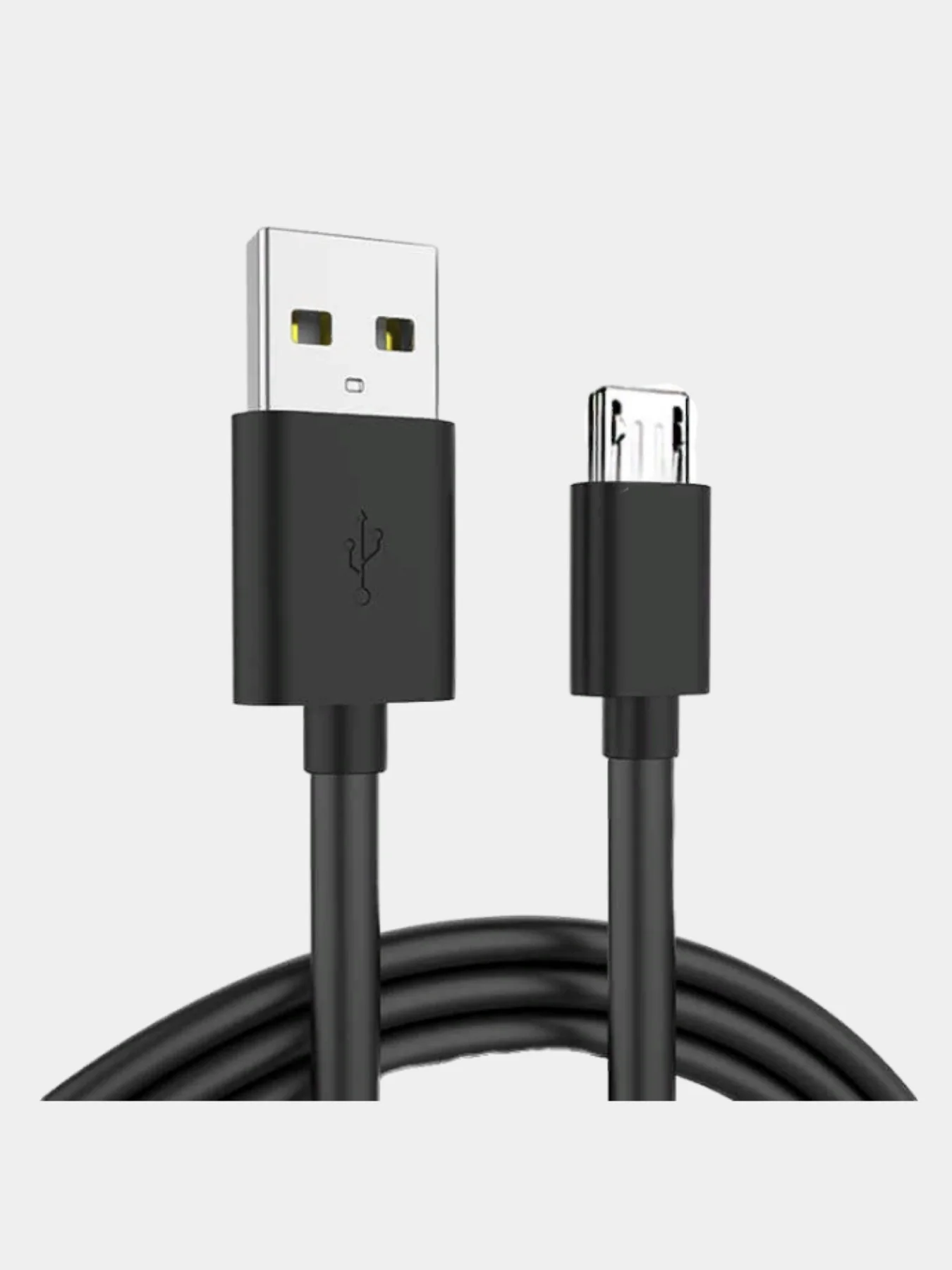 Черный кабель Micro USB для Android, длина 1 метр