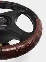 Оплетка чехол на руль Волна, XL, 41-43 см, экокожа
