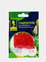 Красный гидрогель для домашних растений и декора "Аквагрунт", 6 цветов
