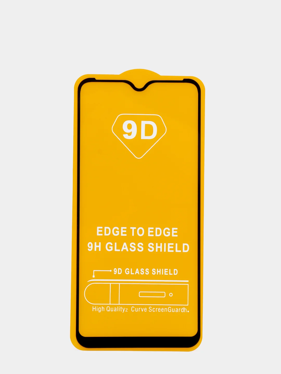 Черный защитное стекло 2D на Samsung A6 A6 plus +  J6  2018 2019 2020 A20 A30 A50 A30s A20s A71