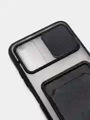 Черный чехол для Xiaomi Redmi 9, 9C ,9T/Poco M3, пластиковый, c держателем для кредитных карт