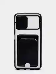 Черный чехол для Xiaomi Redmi 9, 9C ,9T/Poco M3, пластиковый, c держателем для кредитных карт