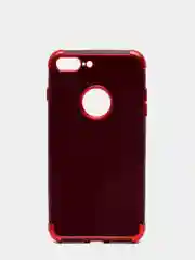 Багровый силиконовый чехол iPhone 7plus iPhone 8 plus