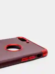 Багровый силиконовый чехол iPhone 7plus iPhone 8 plus