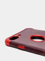 Багровый силиконовый чехол iPhone 7plus iPhone 8 plus