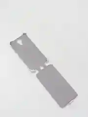 Белый флип-чехол для Micromax