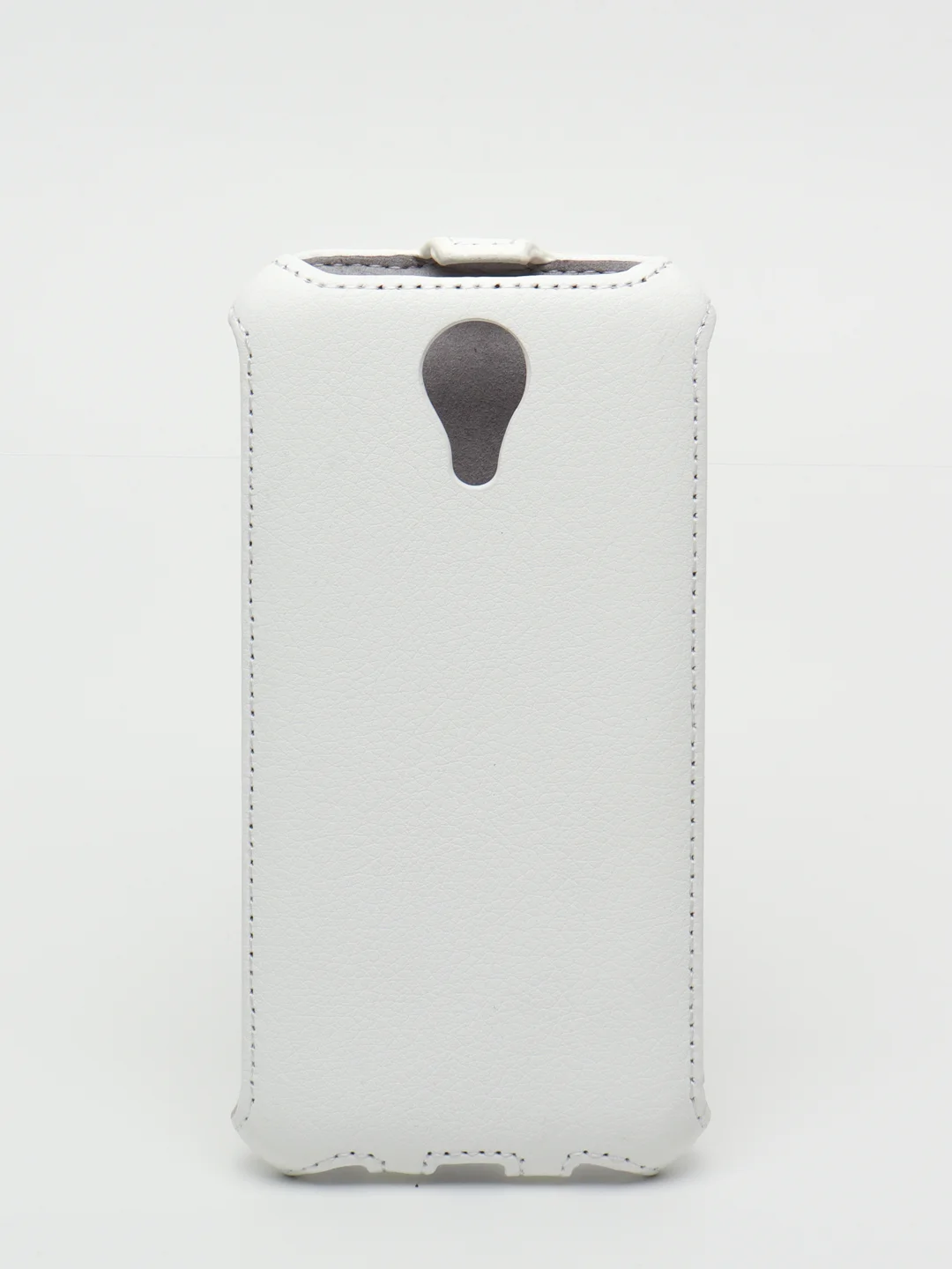 Белый флип-чехол для Micromax