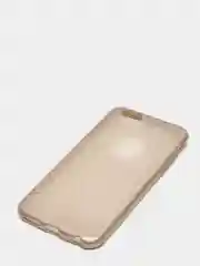 Бежевый чехол силиконовый для iPhone 6/6s, защитный, кружево