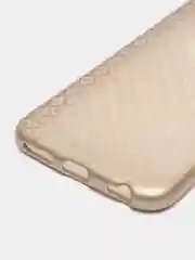 Бежевый чехол силиконовый для iPhone 6/6s, защитный, кружево