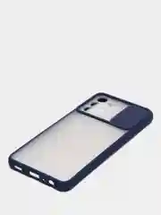 Синий чехол с защитой камеры для Samsung A72