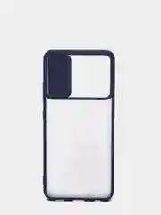 Синий чехол с защитой камеры для Samsung A72