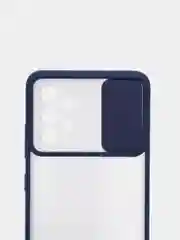 Синий чехол с защитой камеры для Samsung A72