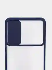 Синий чехол с защитой камеры для Samsung A72