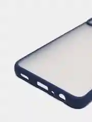 Синий чехол с защитой камеры для Samsung A72