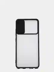 Черный чехол с защитой камеры для Samsung A72