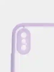 Лавандовый силиконовый противоударный чехол для Iphone XS MAX