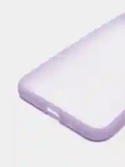 Лавандовый силиконовый противоударный чехол для Iphone XS MAX