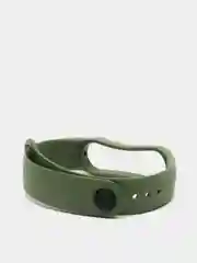 Зелёный хаки силиконовый ремешок для Xiaomi Mi Band 5 / Mi Band 6