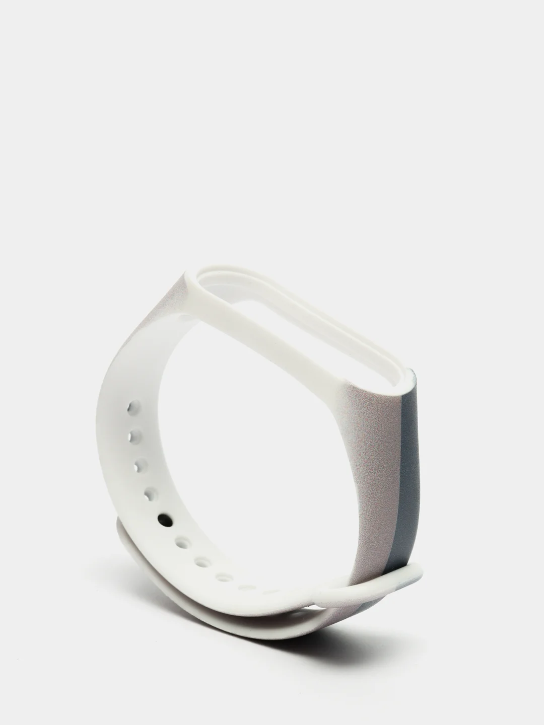 Синий меланж ремешок с рисунком для Xiaomi Mi Band