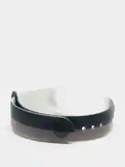 Синий меланж ремешок с рисунком для Xiaomi Mi Band