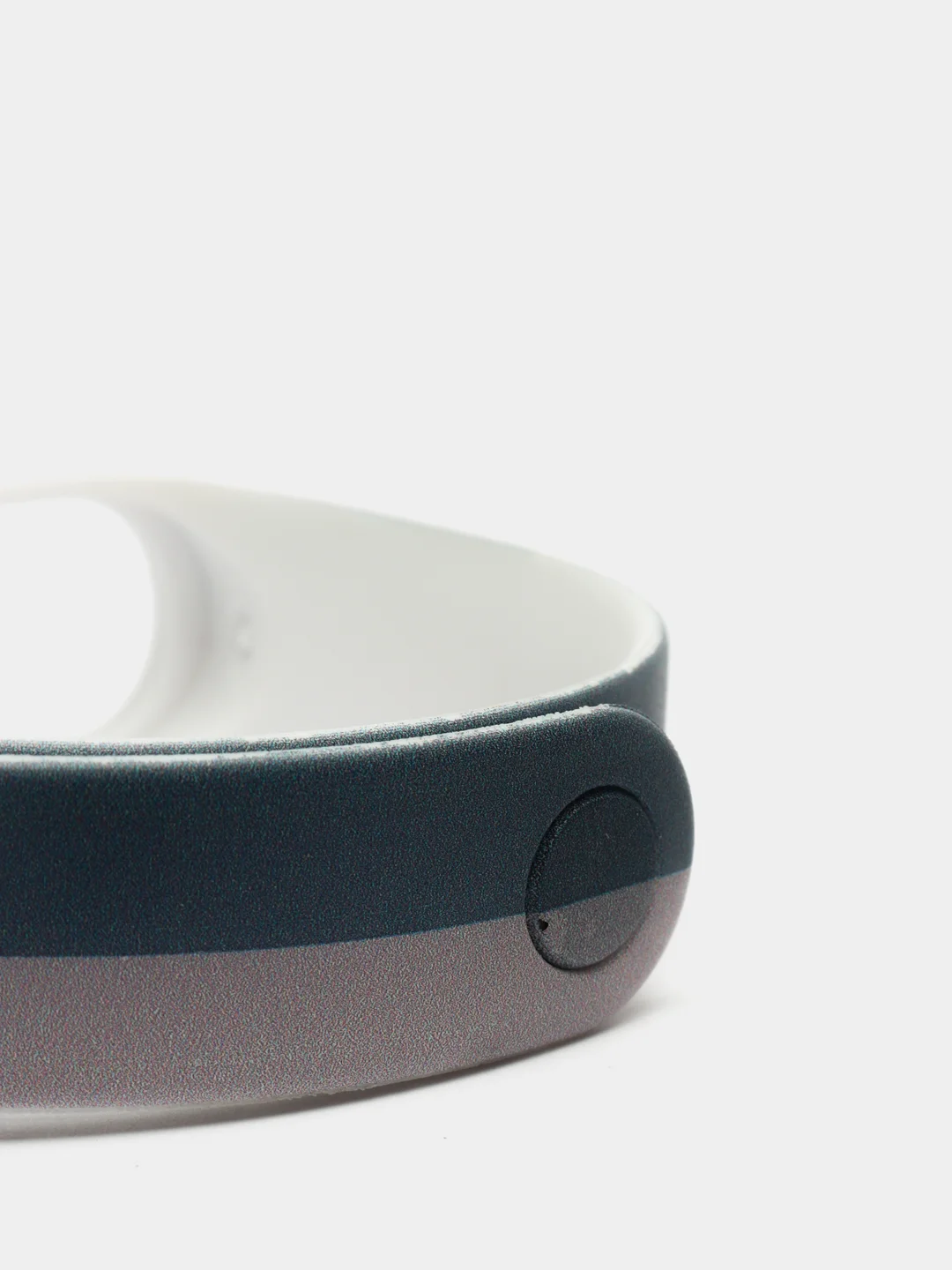 Синий меланж ремешок с рисунком для Xiaomi Mi Band
