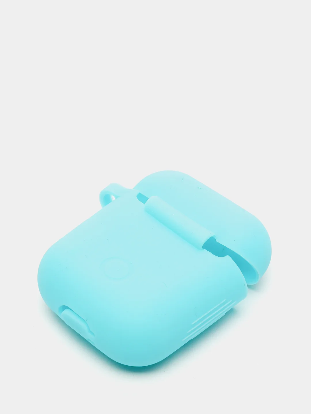 Голубой силиконовый чехол для б/п наушников AirPods