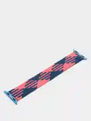 Розовый плетеный нейлоновый ремешок / монобраслет для Apple Watch 38, 40, 42, 44 мм