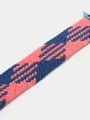 Розовый плетеный нейлоновый ремешок / монобраслет для Apple Watch 38, 40, 42, 44 мм