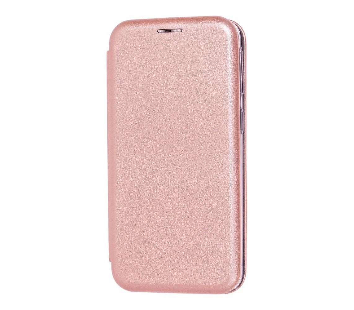 Бежевый чехол книжка Samsung Galaxy A40 (A405F)