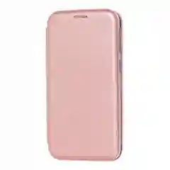 Бежевый чехол книжка Samsung Galaxy A40 (A405F)
