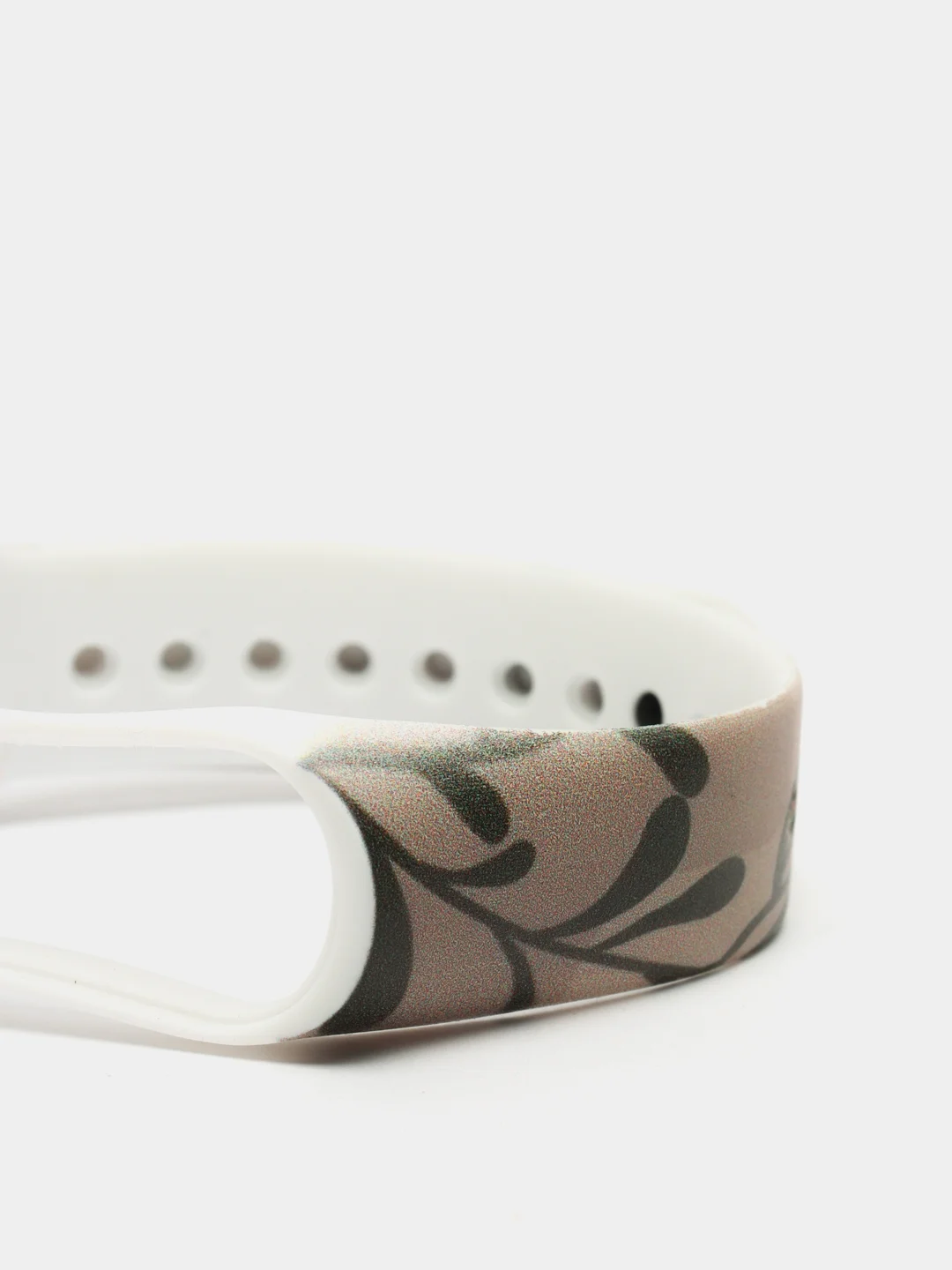 Коричневый ремешок с рисунком для Xiaomi Mi Band