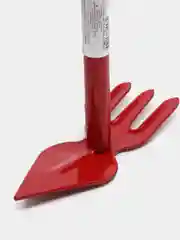 Мотыжка комбинированная, длина 31 см, 3 зубца, резиновая ручка