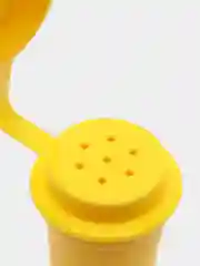 Желтый солонка герметичная