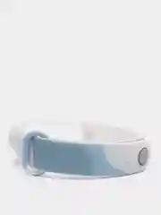 Небесно-голубой ремешок с рисунком для Xiaomi Mi Band