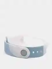 Небесно-голубой ремешок с рисунком для Xiaomi Mi Band