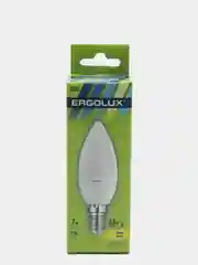 Лампа светодиодная Ergolux, ДС, 7 Вт, E14, 3000 K