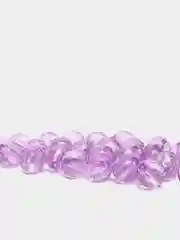 Сиреневый бусины с гранями, акрил, 10 мм