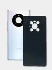 Чехол Huawei Mate 40 Pro, Хуавей Мат 40 Про черный, силиконовый