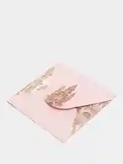 Розовый подарочные конвертики, 10 х 10 см