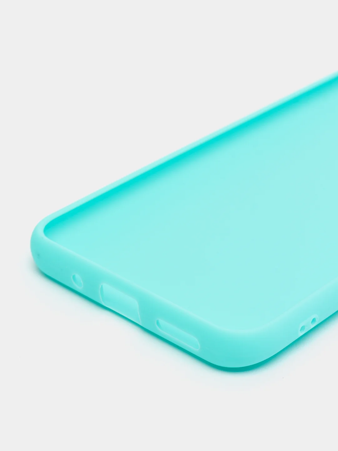 Бирюзовый чехол Xiaomi Redmi 9c, Redmi 10a силиконовый