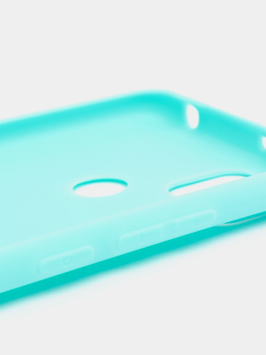 Бирюзовый чехол Xiaomi Redmi 9c, Redmi 10a силиконовый