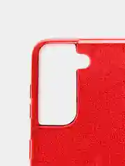 Красный чехол блестящий SAMSUNG S21