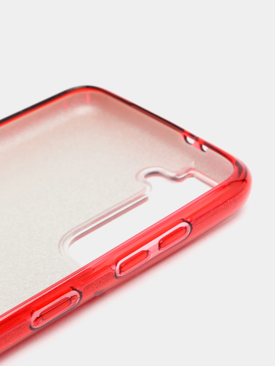 Красный чехол блестящий SAMSUNG S21
