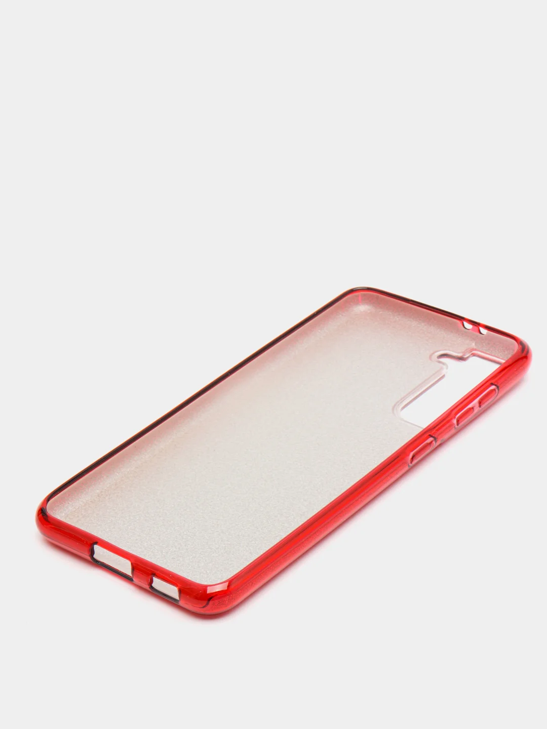 Красный чехол блестящий SAMSUNG S21