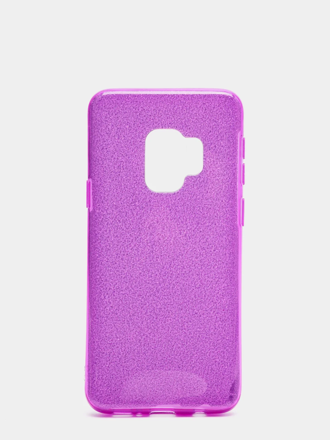 Фиолетовый чехол блестящий на Samsung S9