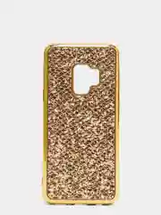 Бронзовый чехол блестящий на Samsung S9