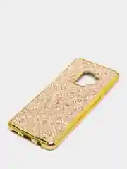 Бронзовый чехол блестящий на Samsung S9