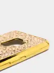 Бронзовый чехол блестящий на Samsung S9