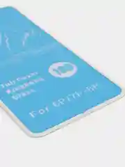 Защитное стекло iPhone 6 Plus / iPhone 7 Plus / iPhone 8 Plus, 18D, силиконовые края,белое