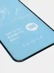 Защитное стекло iPhone 12 mini, 18D, силиконовые края, черное